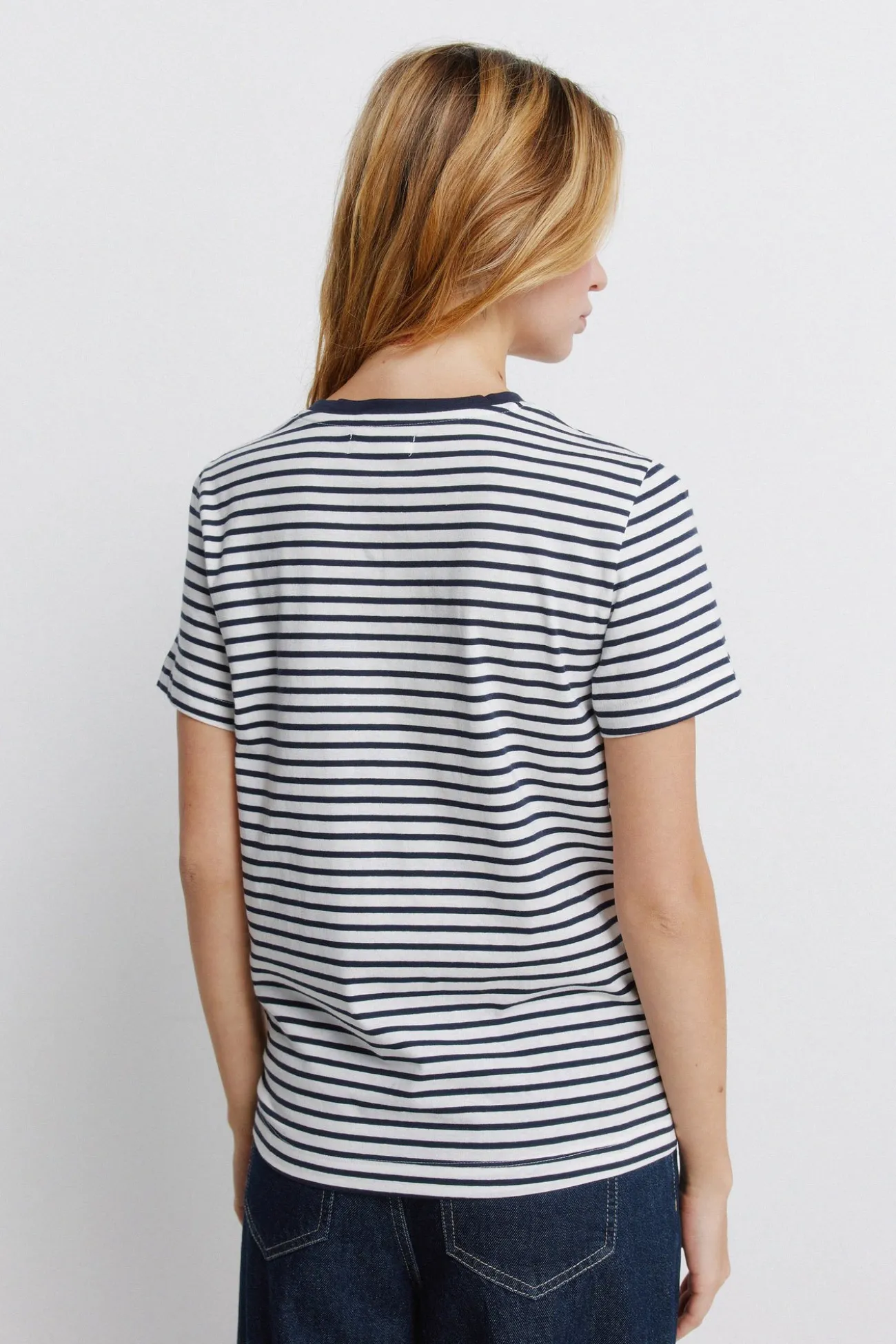 T-shirt basique à manches courtes
