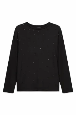 T-shirt clouté sur le devant