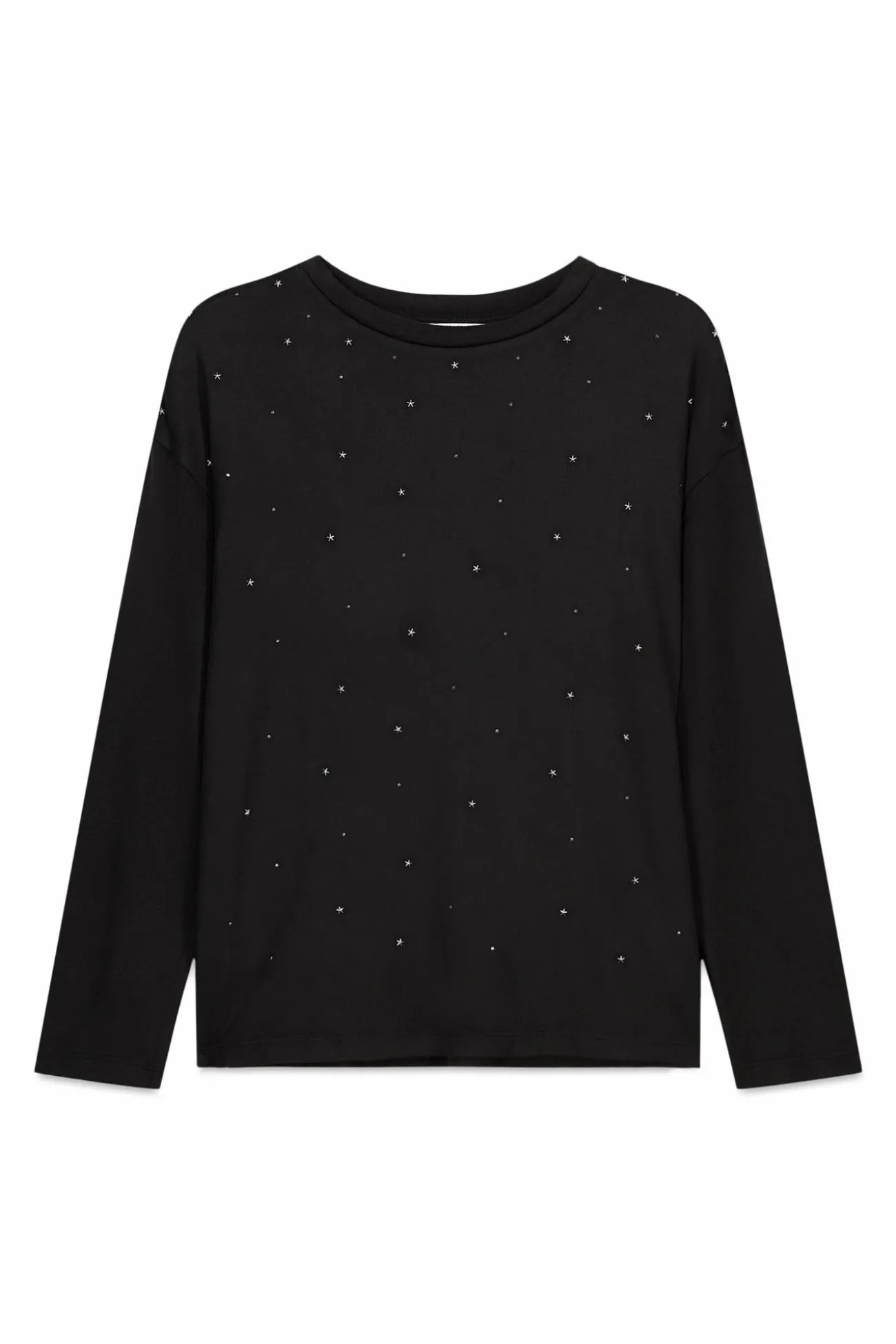 T-shirt clouté sur le devant