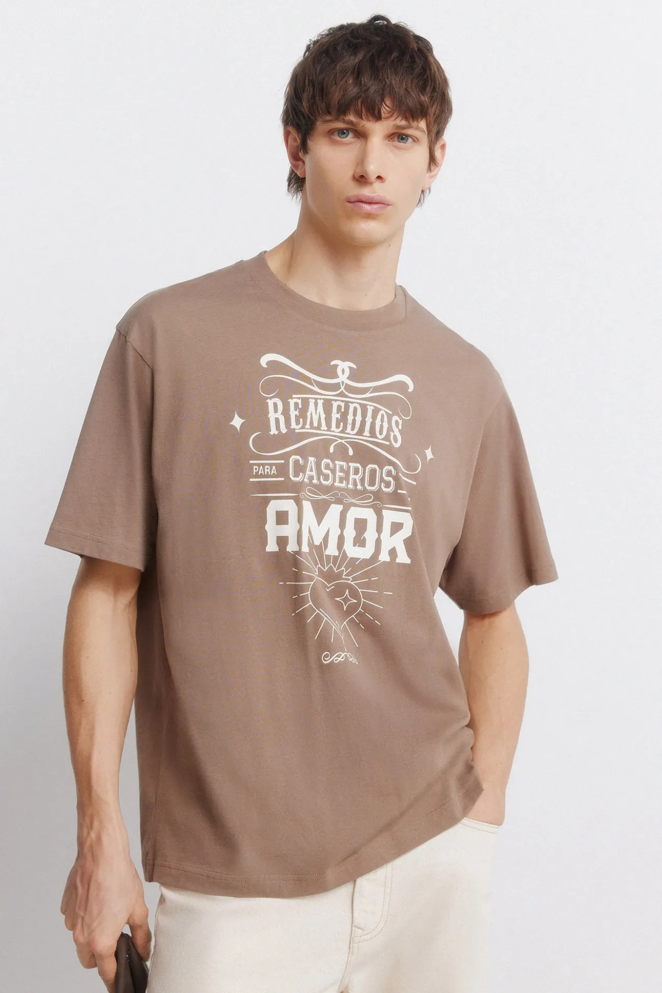 T-shirt imprimé remèdes maison