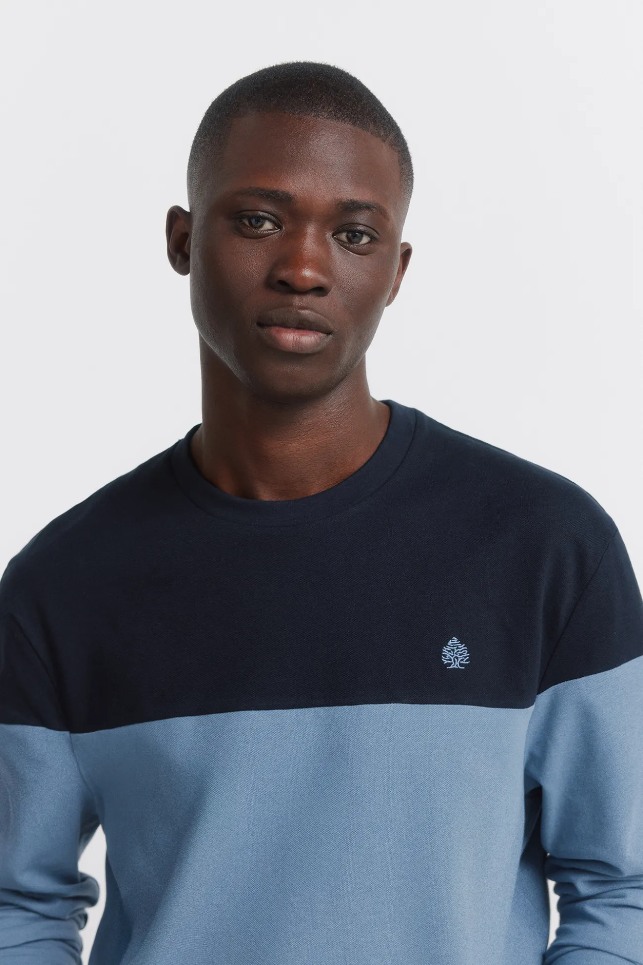 T-shirt manches longues color block