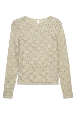 T-shirt manches longues en maille