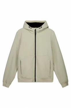 Veste softshell à capuche